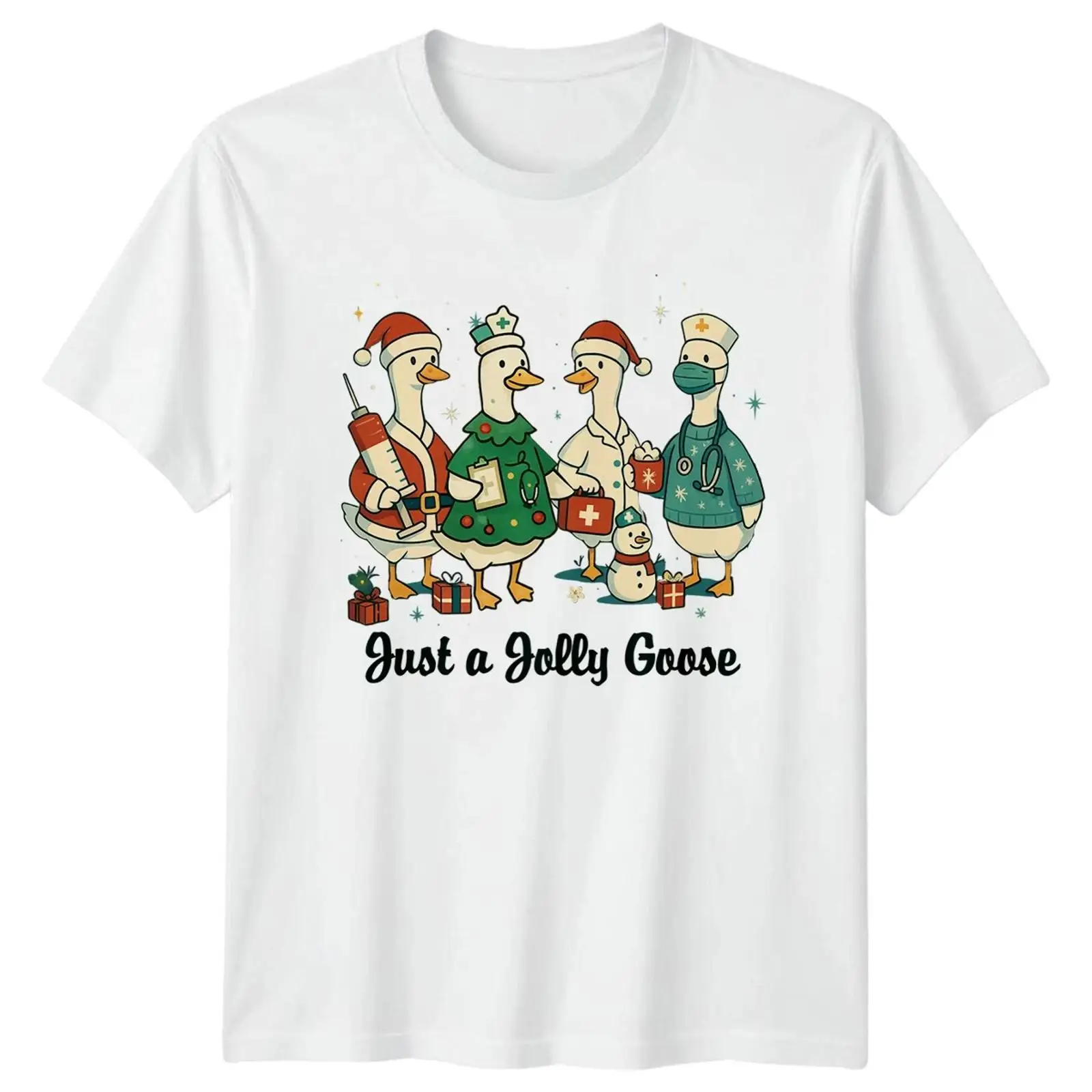 Vintage Fashion Herren - تي شيرت Just A Jolly Goose