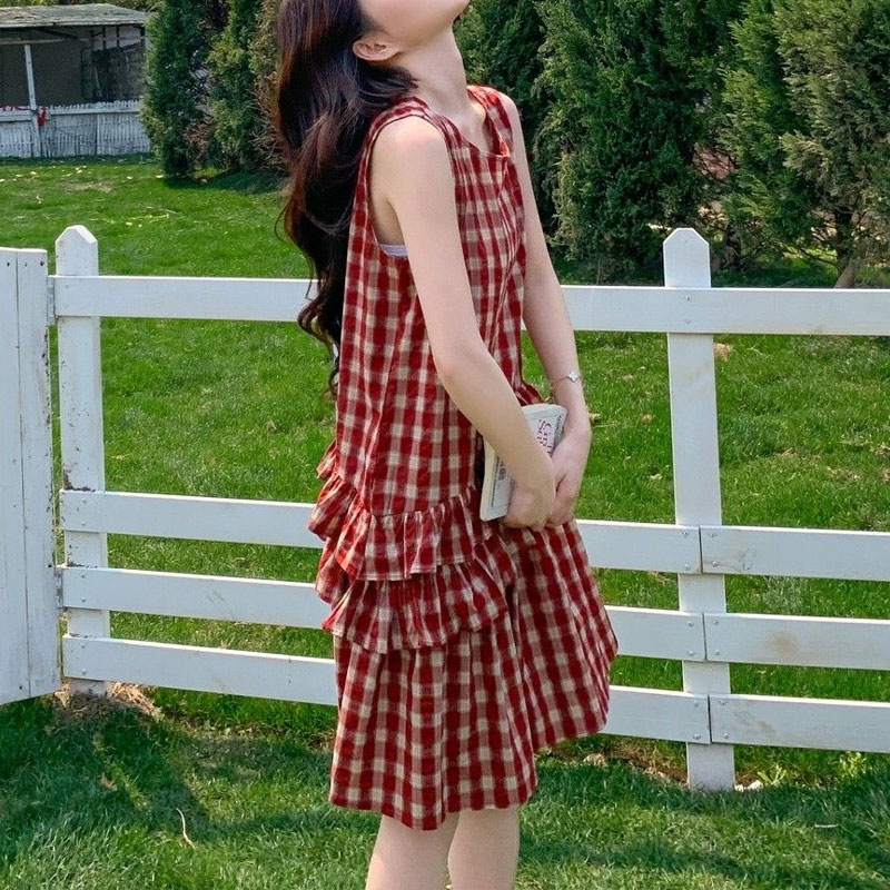 المألوف الكشكشة المرقعة فساتين - مراجعة Vintage Fashion Hong Kong وسعره