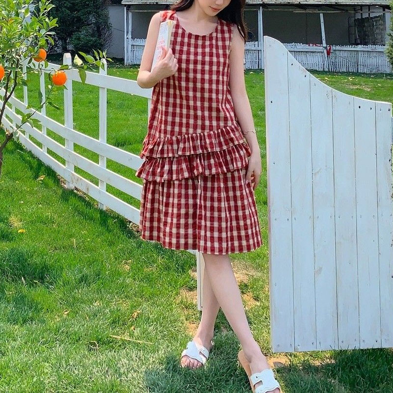 المألوف الكشكشة المرقعة فساتين - مراجعة Vintage Fashion Hong Kong وسعره