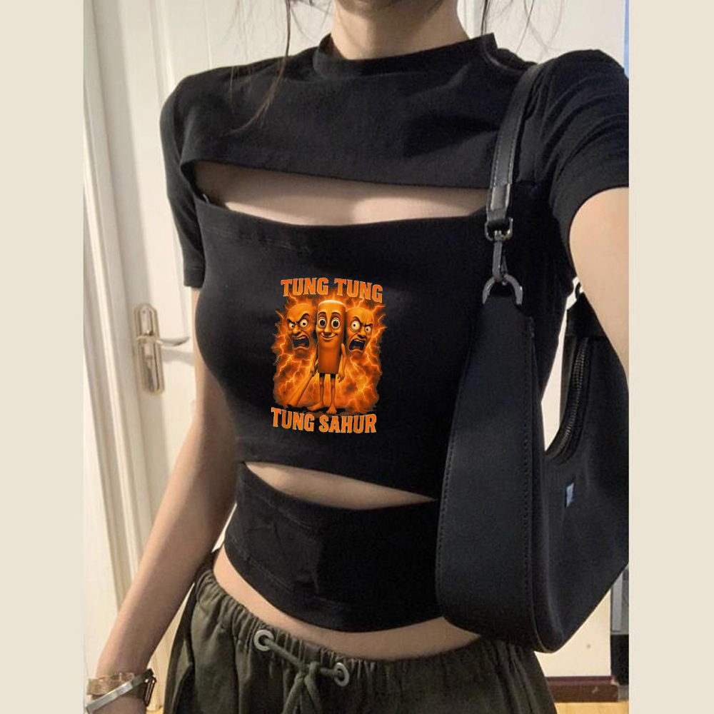 تي شيرت نسائي قصير من تونغ تون - مراجعة Vintage Fashion For Sale وسعره