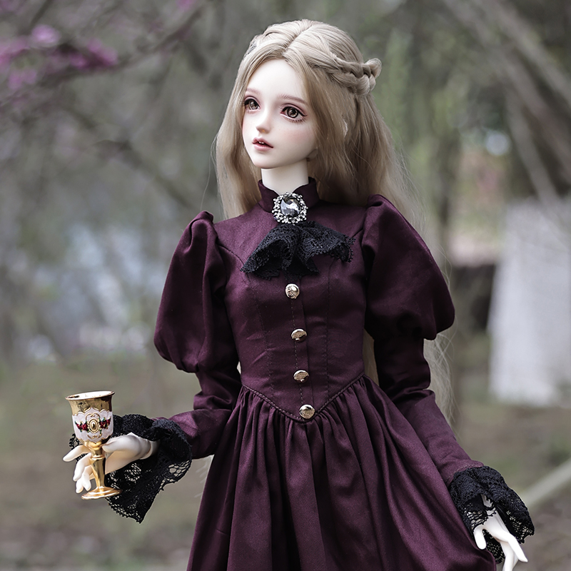 دمية إلينا BJD 1/3 جميلة أنيقة - مراجعة Vintage Fashion Tv وسعره
