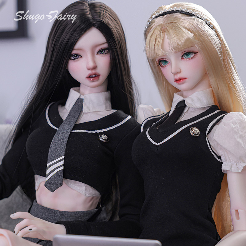 دمية شوجا فيري جيني 1/3 BJD بت - مراجعة Vintage Fashion Doll وسعره