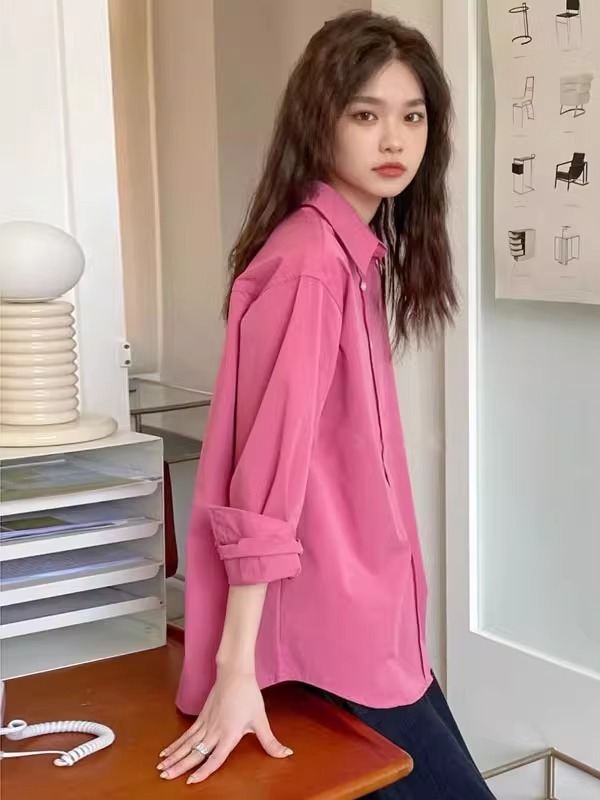 قميص نسائي كاجوال أنيق بأسلوب  - مراجعة Vintage Fashion Hong Kong وسعره