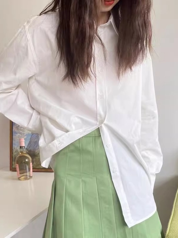 قميص نسائي كاجوال أنيق بأسلوب  - مراجعة Vintage Fashion Hong Kong وسعره