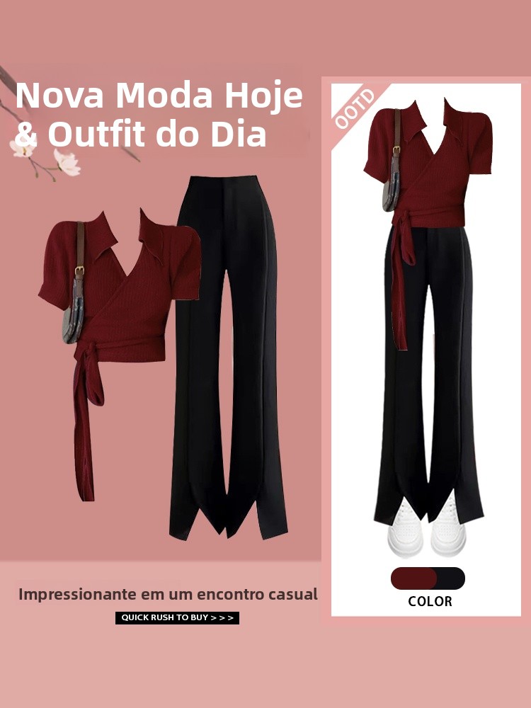 طقم صيفي من قطعتين على الطراز  - مراجعة Vintage Fashion Hong Kong وسعره