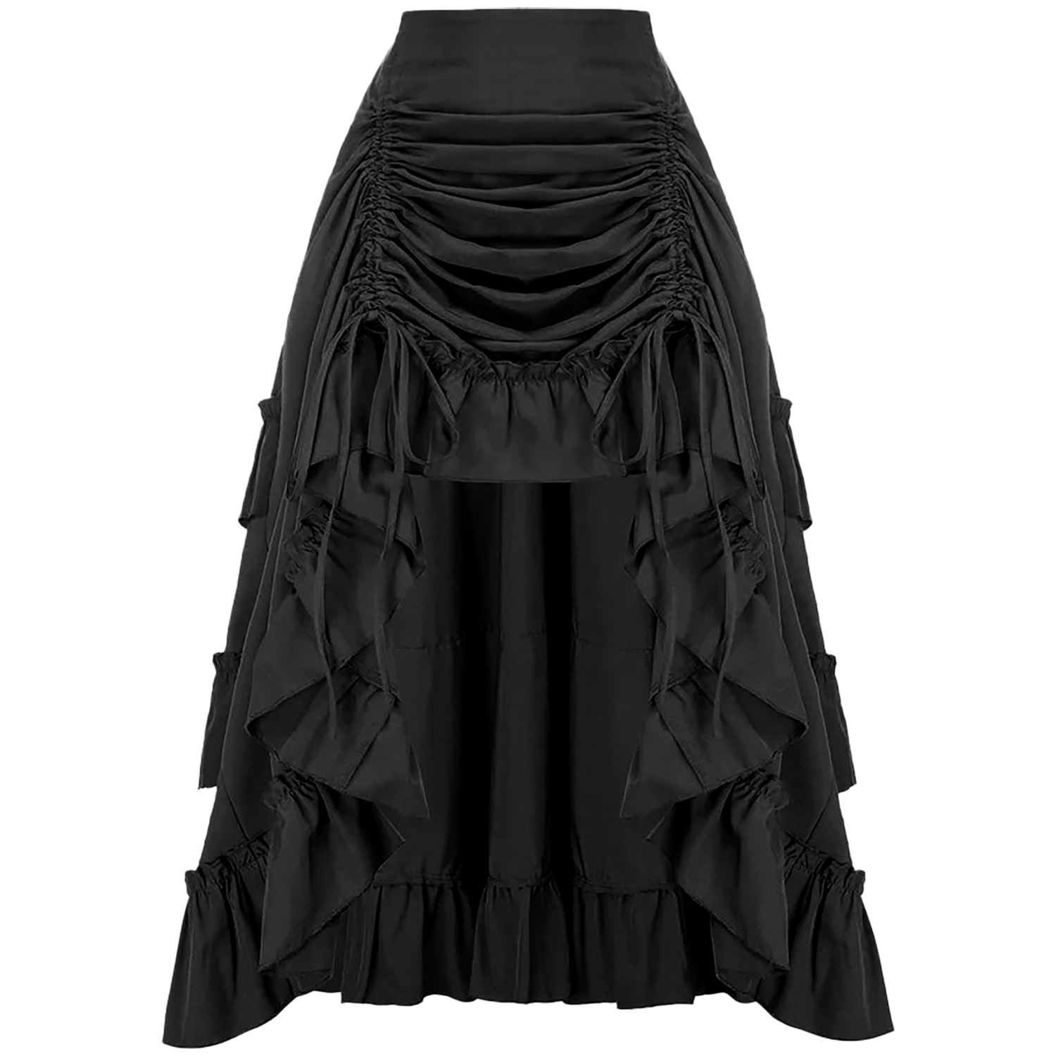 تنورة فيكتورية طويلة مكشكشة عا - مراجعة Vintage Fashion Stores وسعره